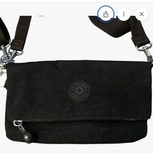 Kipling Daniel Black Convertible Waist-Pack Crossbody Bag
